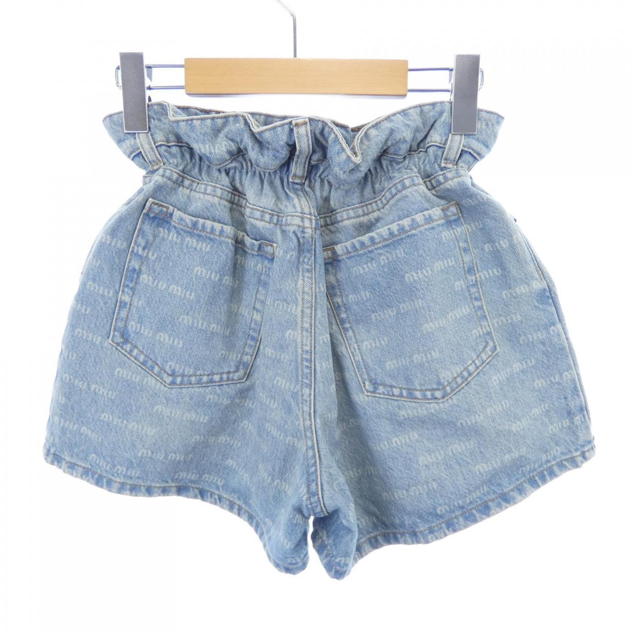 ミュウミュウ MIU MIU GWP300 SOOO 14HT ショートパンツ