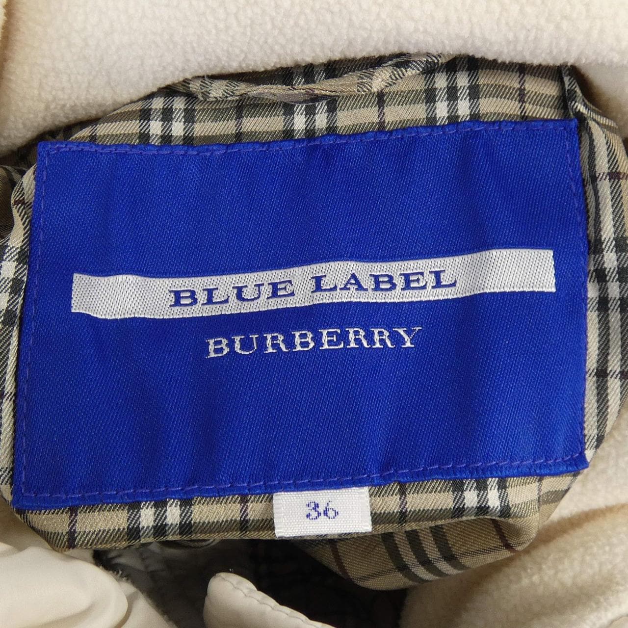 バーバリーブルーレーベル BURBERRY BLUE LABEL ダウンコート