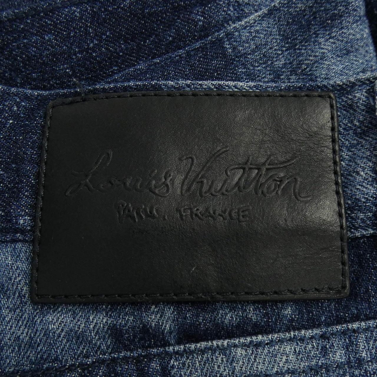 ルイヴィトン LOUIS VUITTON ソルトプリントデニムパンツ HLD03WDR0 ジーンズ