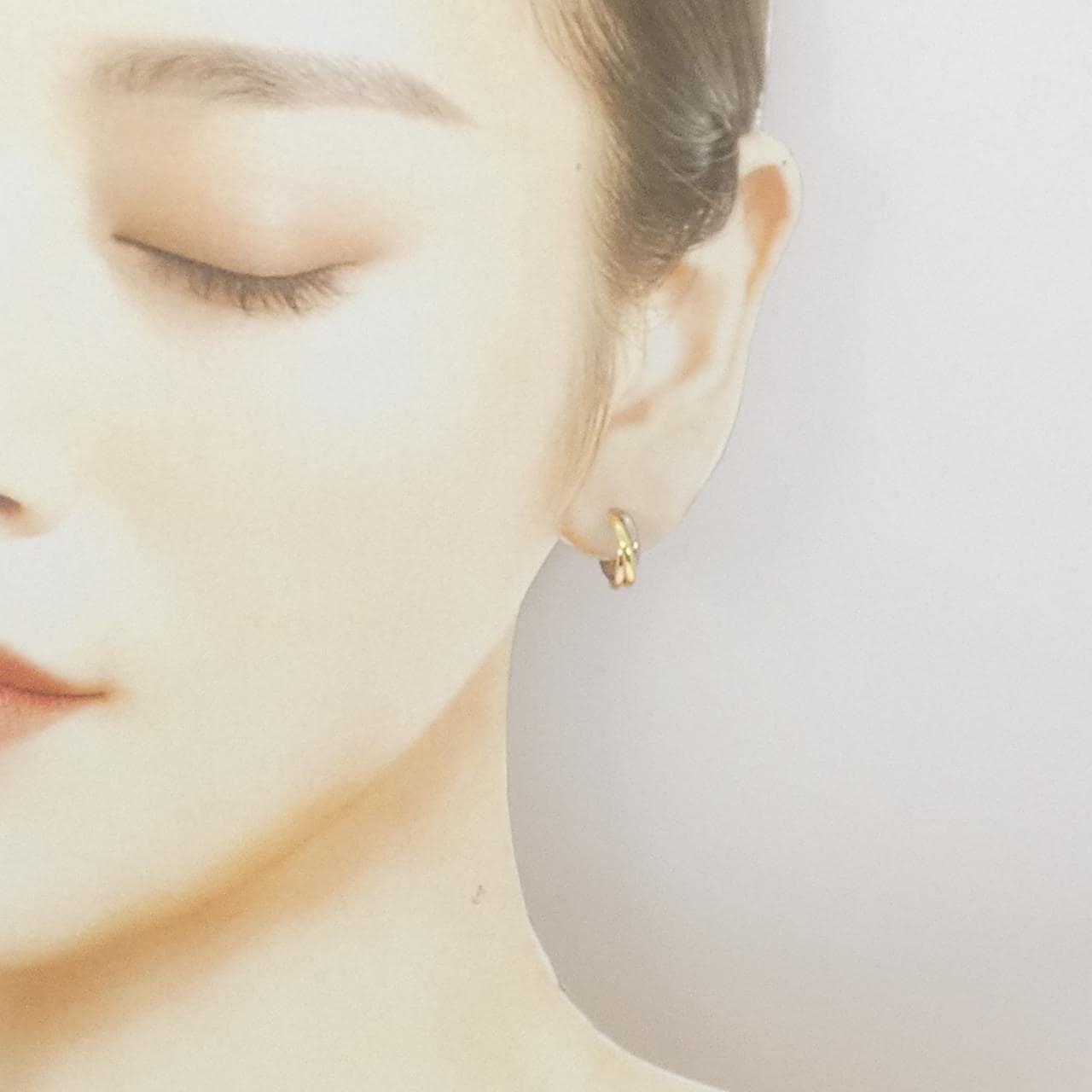 カルティエ トリニティ スモール ピアス