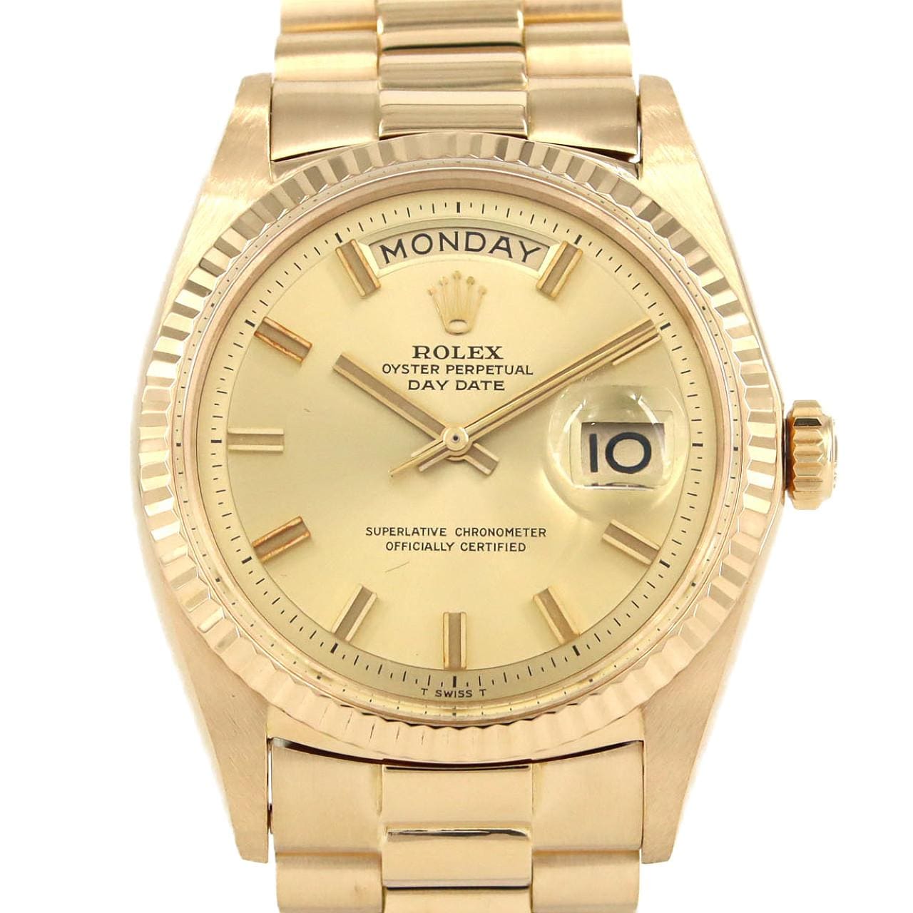 【ヴィンテージ】ロレックス デイデイト 1803 YG 自動巻