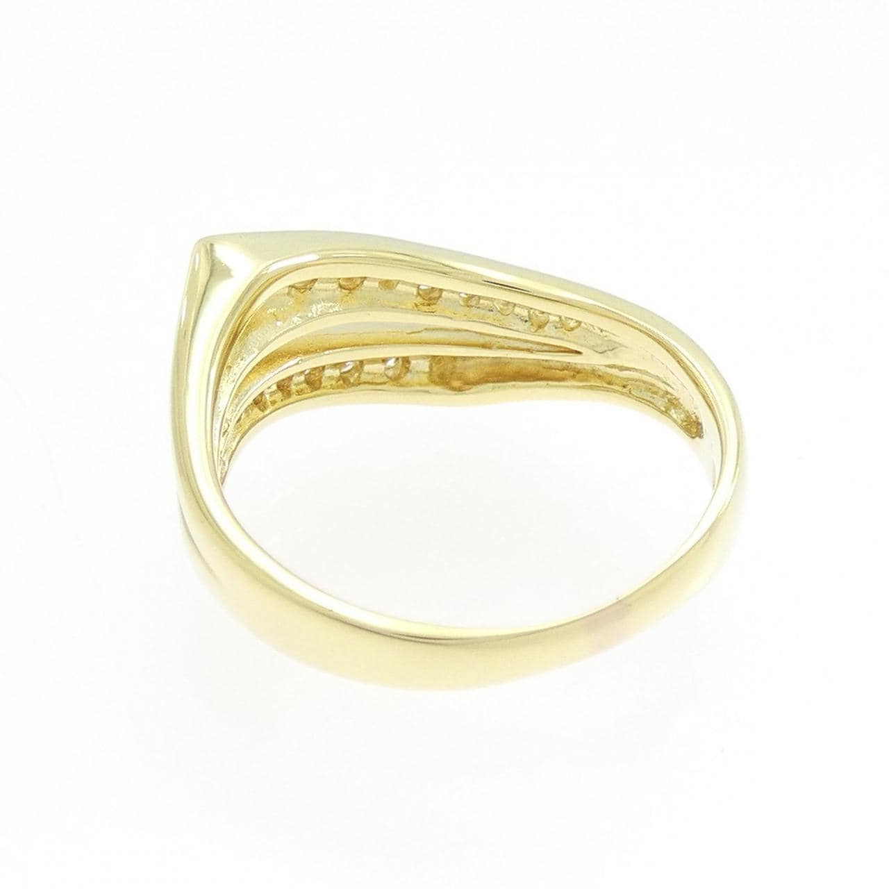 K18YG ダイヤモンド リング 0.30CT