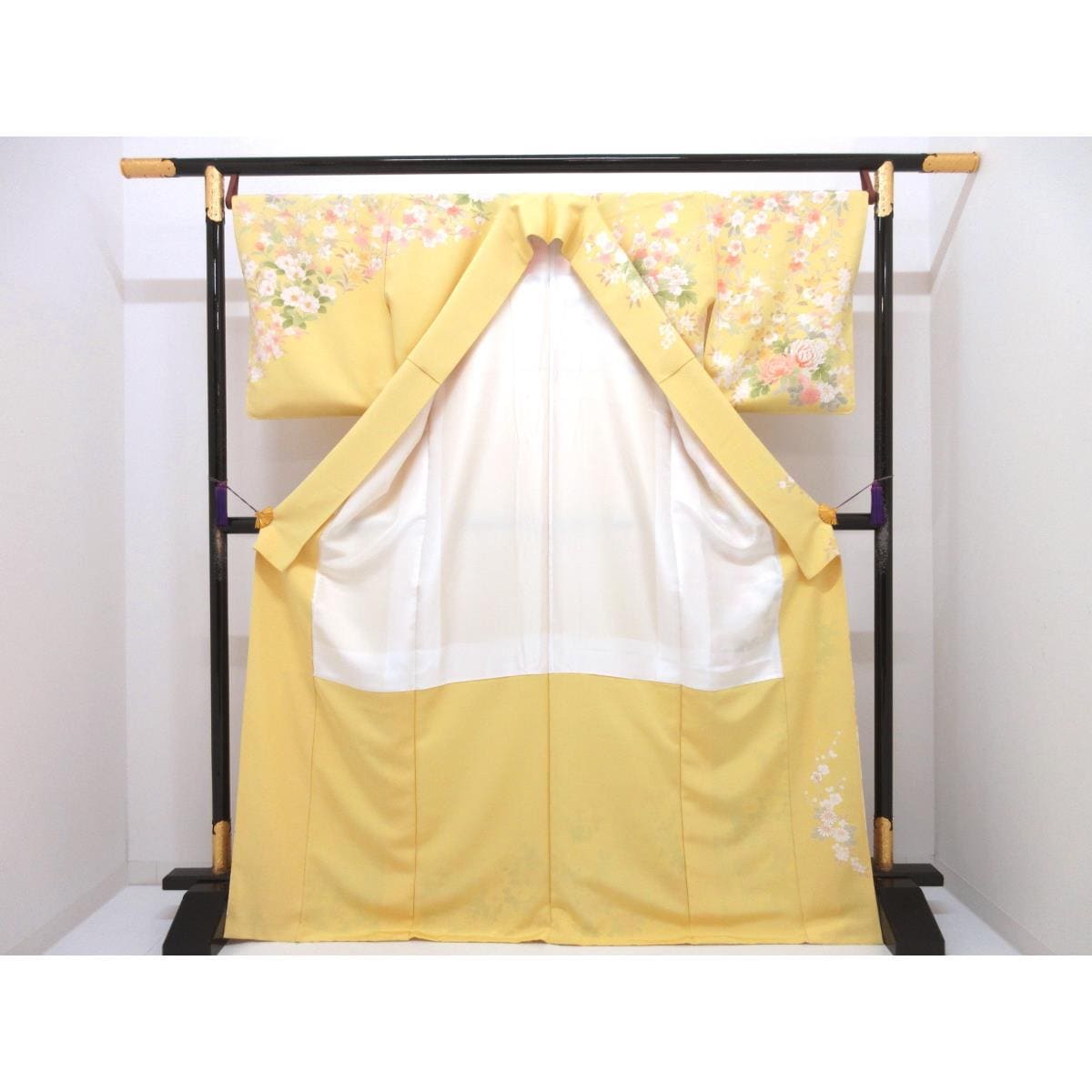 【未使用品】訪問着　友禅金彩加工