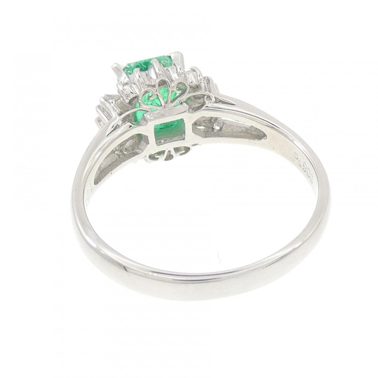 PT900 エメラルド リング 1.08CT