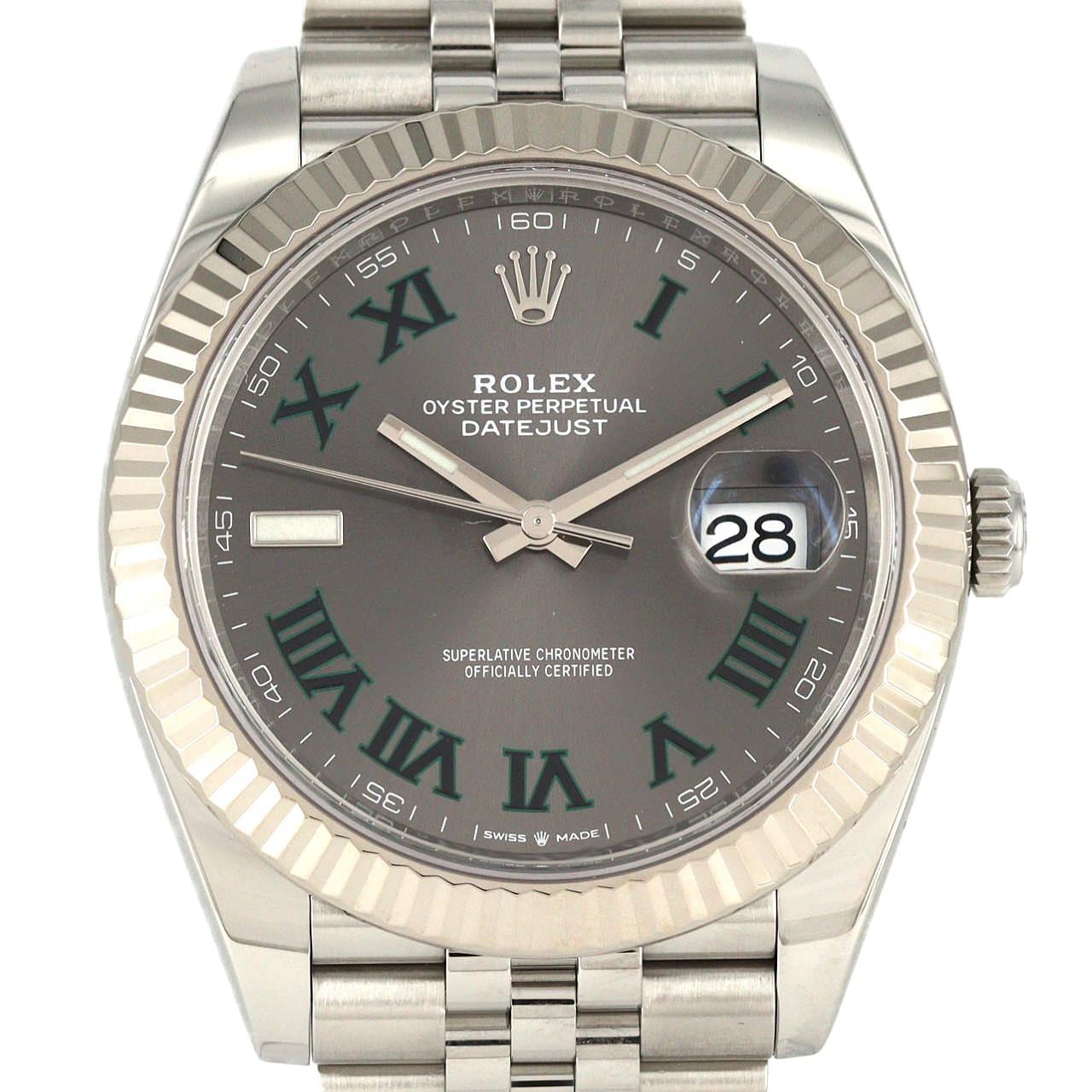 ロレックス デイトジャスト 126334 SSxWG 自動巻 ランダム番