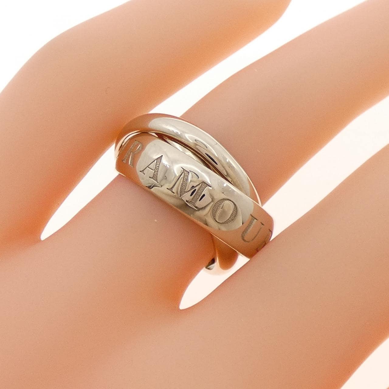 カルティエ トリニティ 1998年X'mas限定 リング