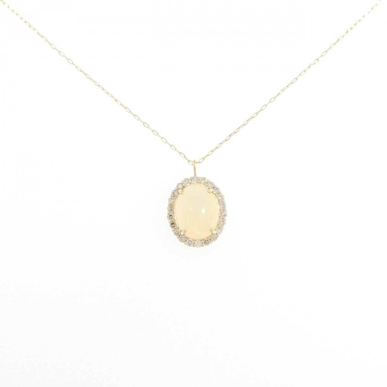 K18YG オパール ネックレス 1.00CT
