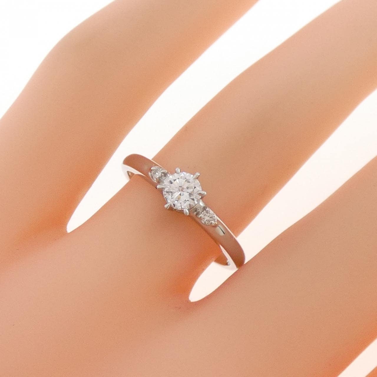 PT1000 ダイヤモンド リング 0.273CT