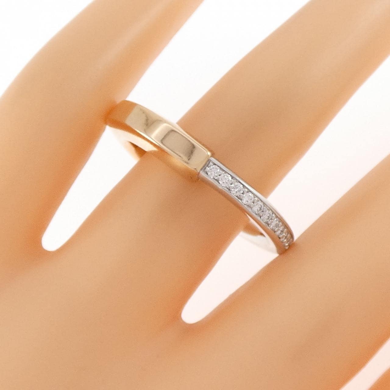ティファニー ロック リング 0.24CT