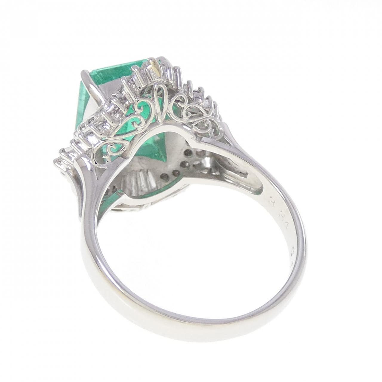 PT900 エメラルド リング 3.34CT コロンビア産