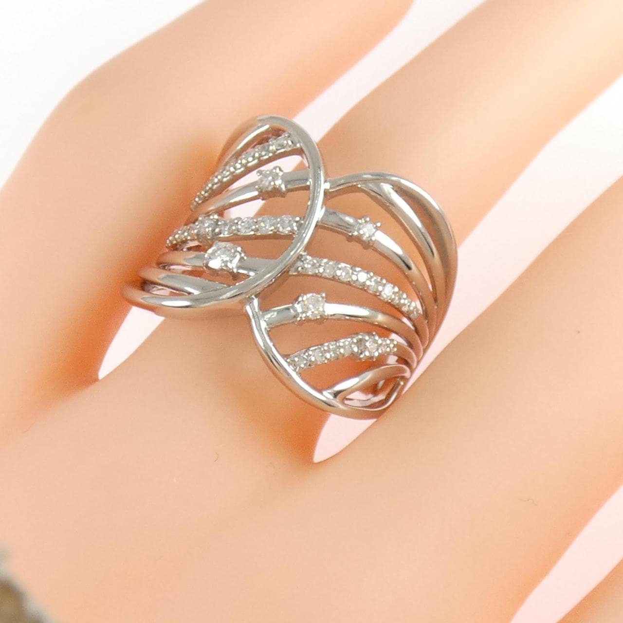 PT900 ダイヤモンド リング 0.30CT