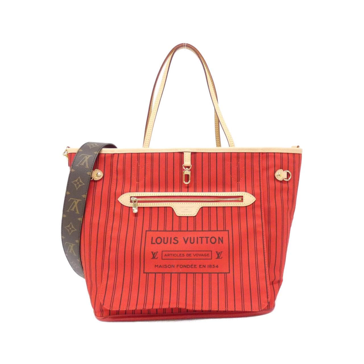 ルイヴィトン モノグラム ネヴァーフル インサイドアウト MM M12096 バッグ