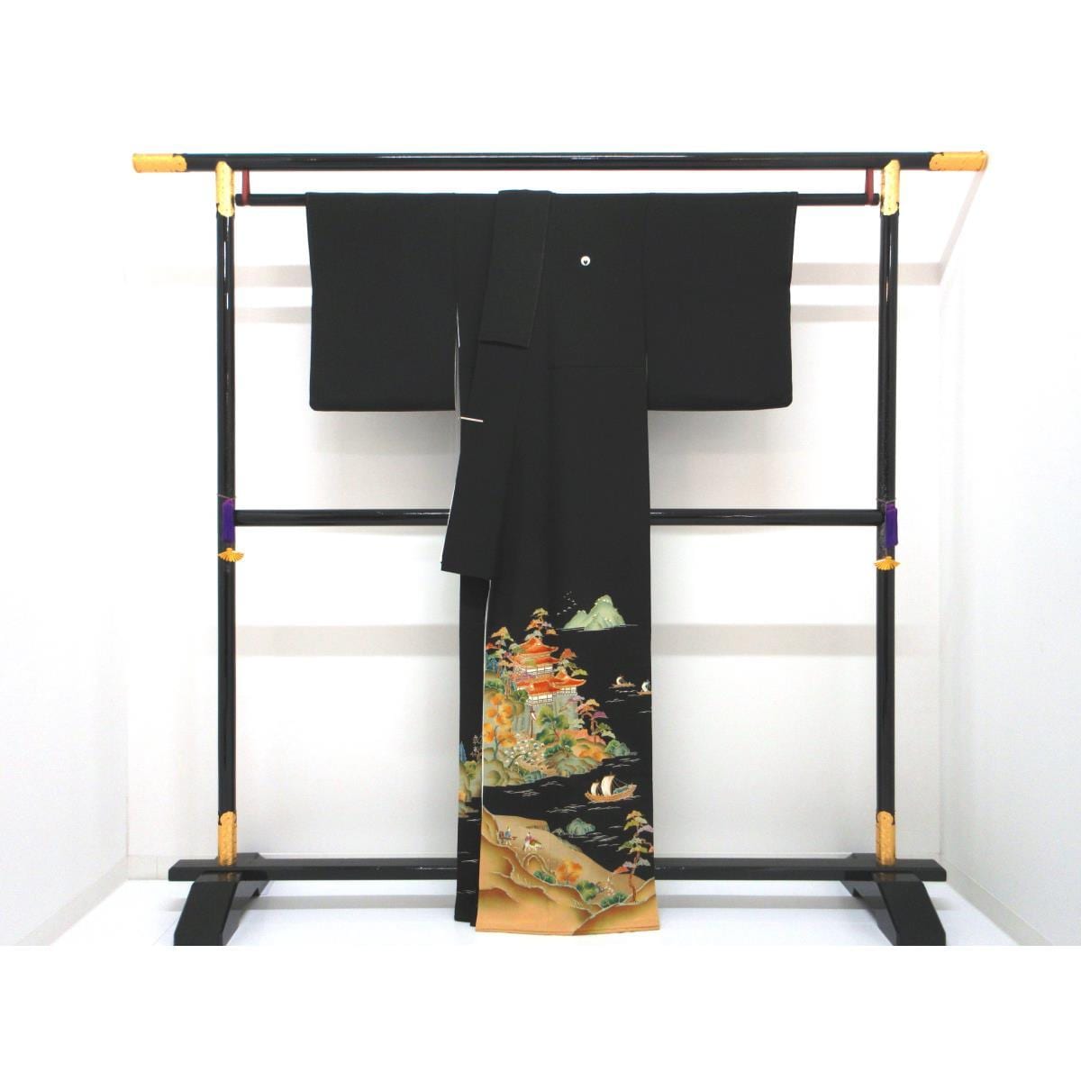 留袖　野口彦太郎　下り藤【大彦】