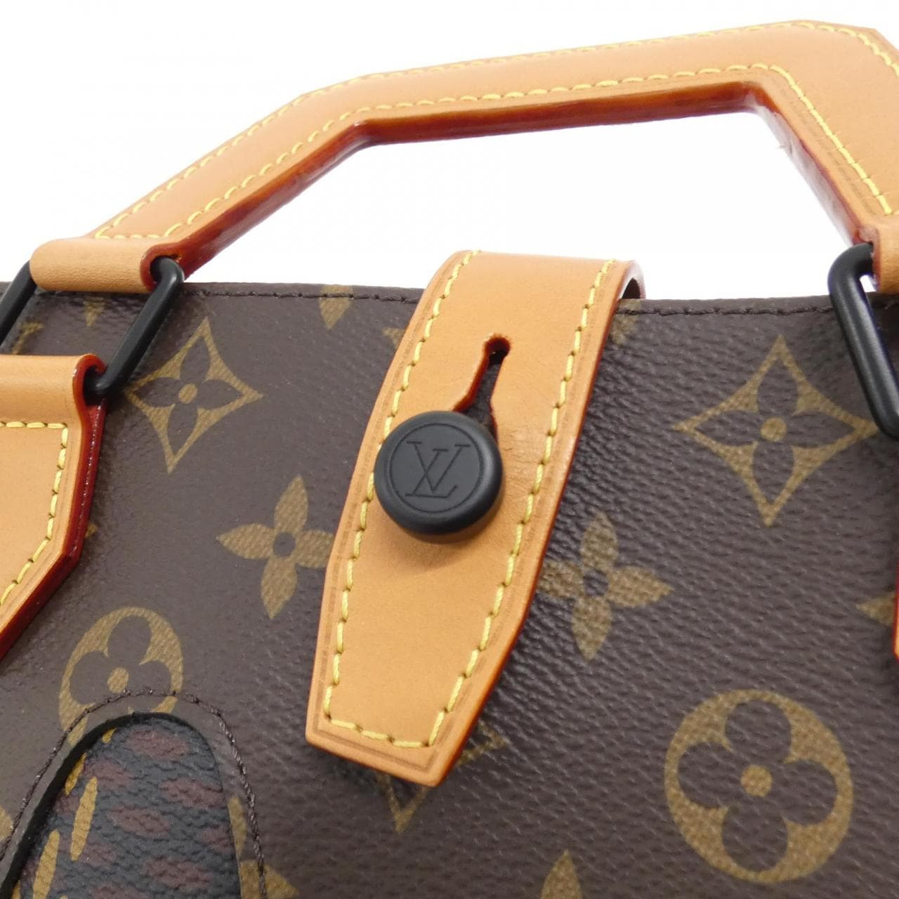 LOUIS VUITTON Damier Giant (LV Squared) 迷你托特包 N40355 包