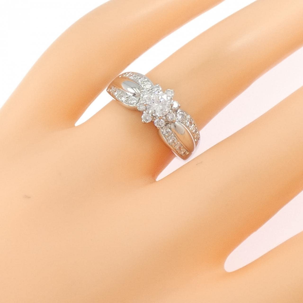 PT900 ダイヤモンド リング 0.27CT