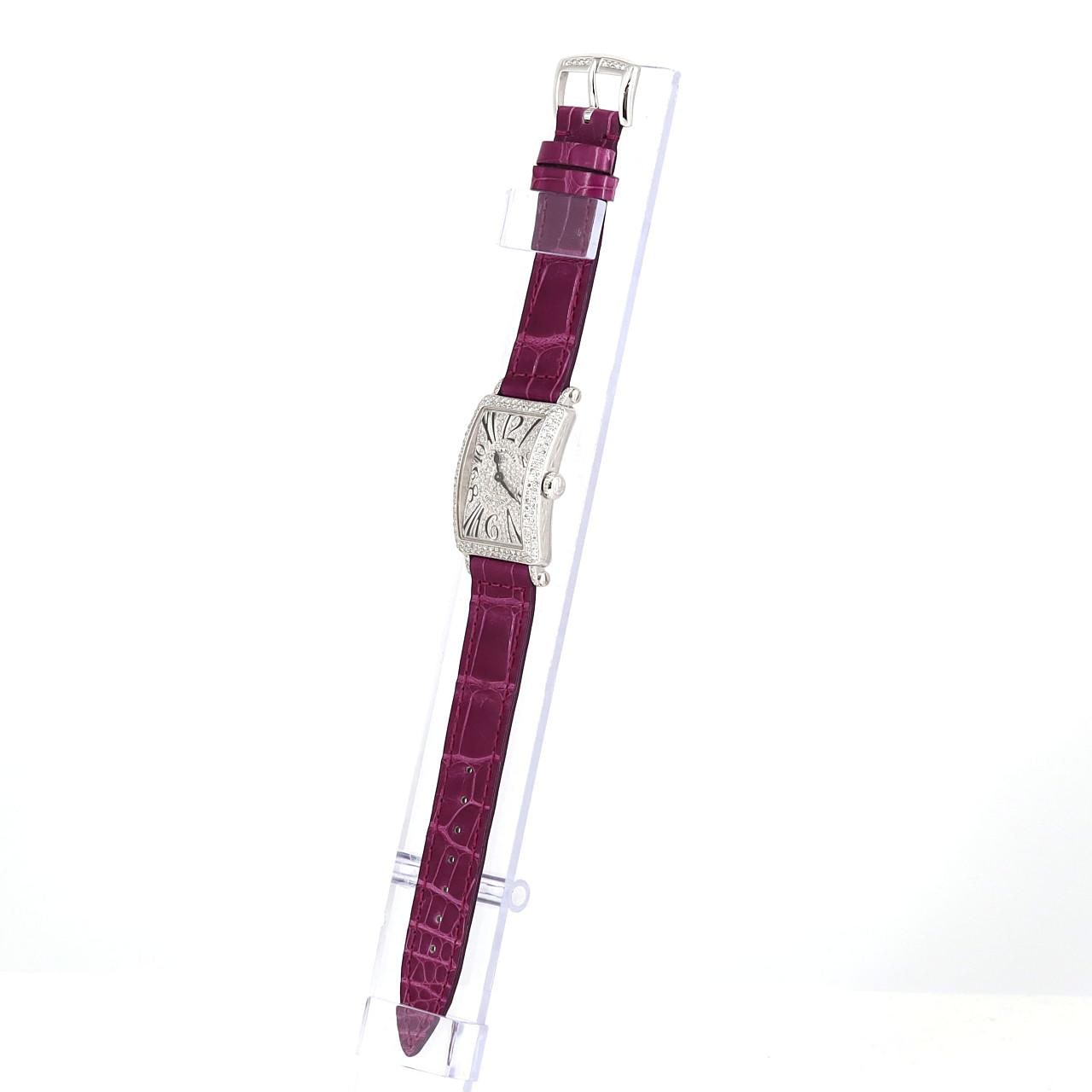 [BRAND NEW] FRANCK MULLER Long Island WG/2D Lug D 902QZV-RDCD WG Quartz