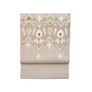 【新品】名古屋帯　刺繍加工【貴久樹】
