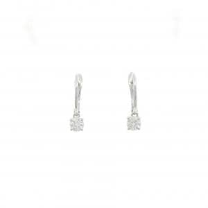 デビアス ダイヤモンド ピアス 0.42CT (H VS2)