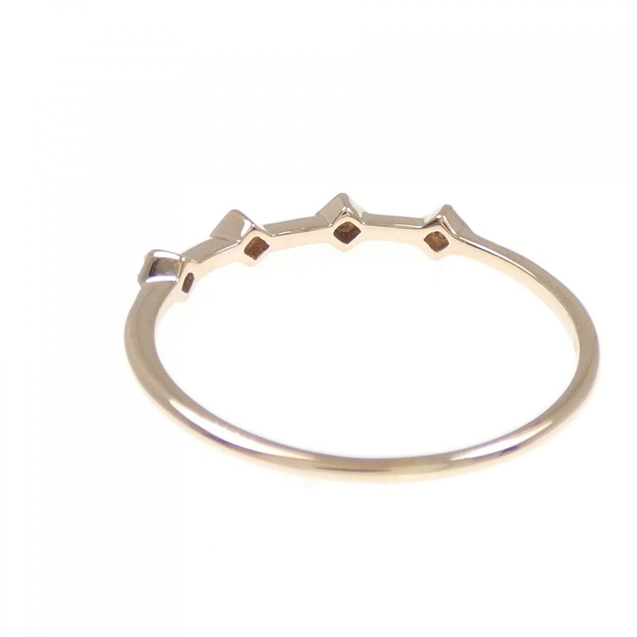 K18PG ダイヤモンド リング