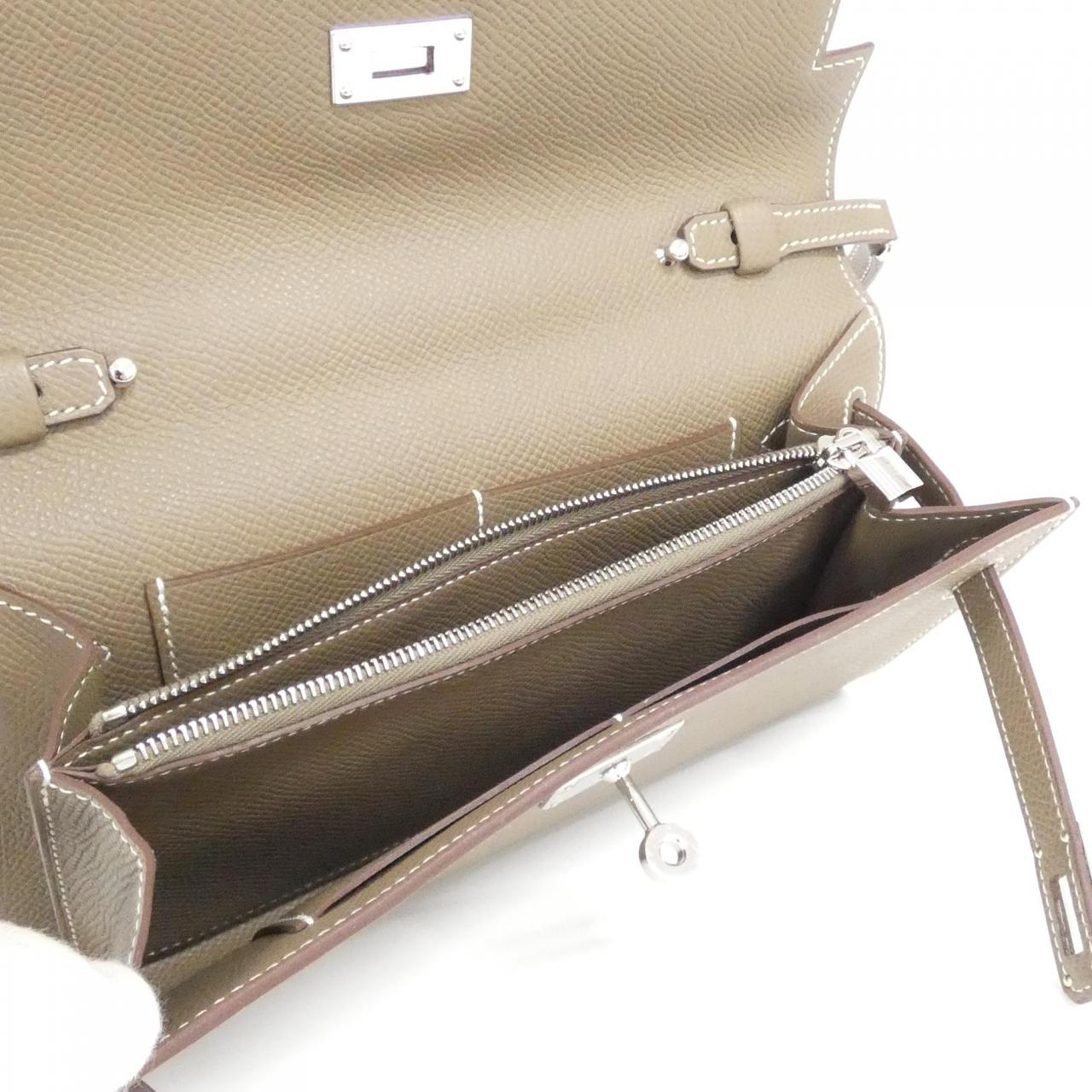 エルメス ケリー クラシック トゥー ゴー 080253CK ショルダーウォレット