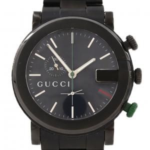 グッチ Gクロノ PVD 101MCHRONO/YA101331 SS クォーツ