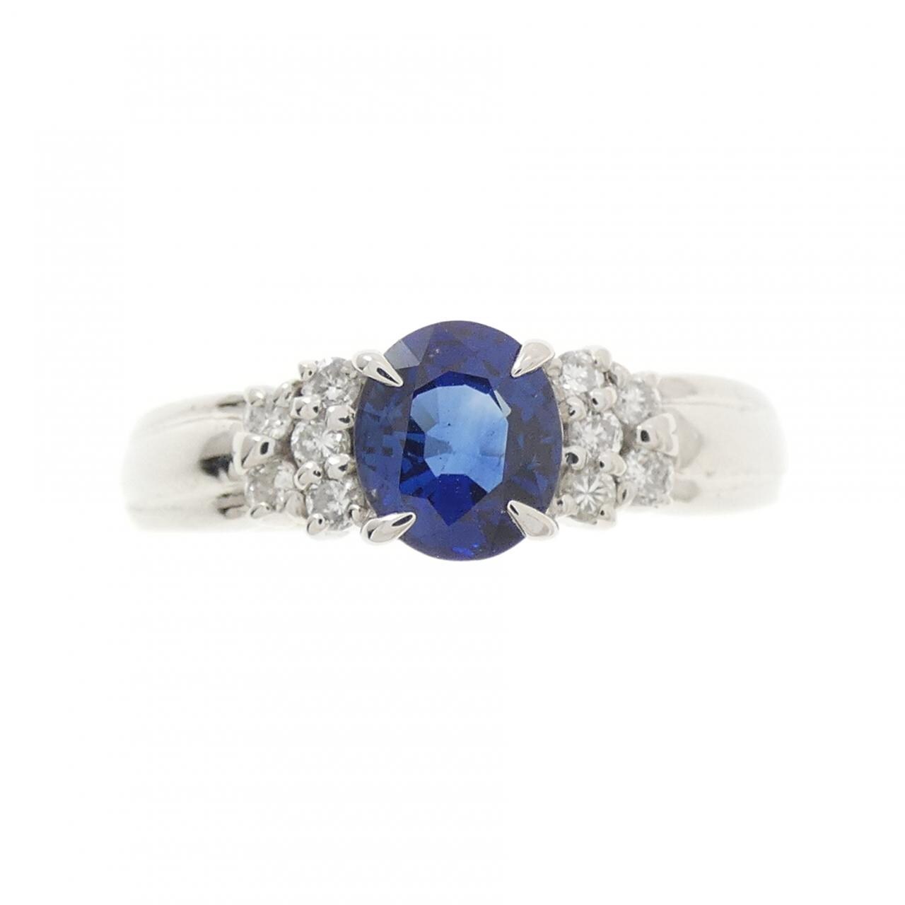 PT900 サファイヤ リング 0.80CT