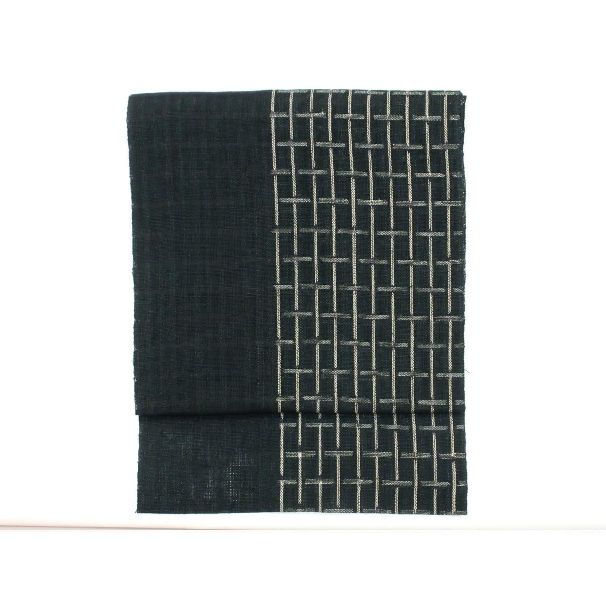Summer Nagoya Obi Echigo johu with Certificate, Full-length Pattern