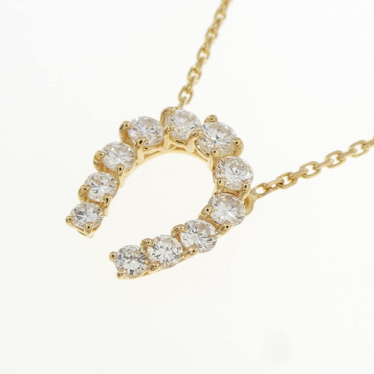 750YG ダイヤモンド ネックレス 0.69CT
