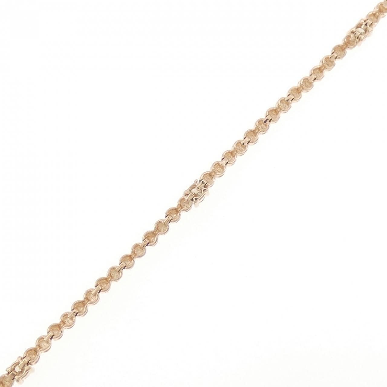 K18PG Diamond bracelet 0.30CT
