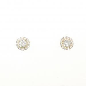 【リメイク】K18YG ダイヤモンド ピアス 0.60CT
