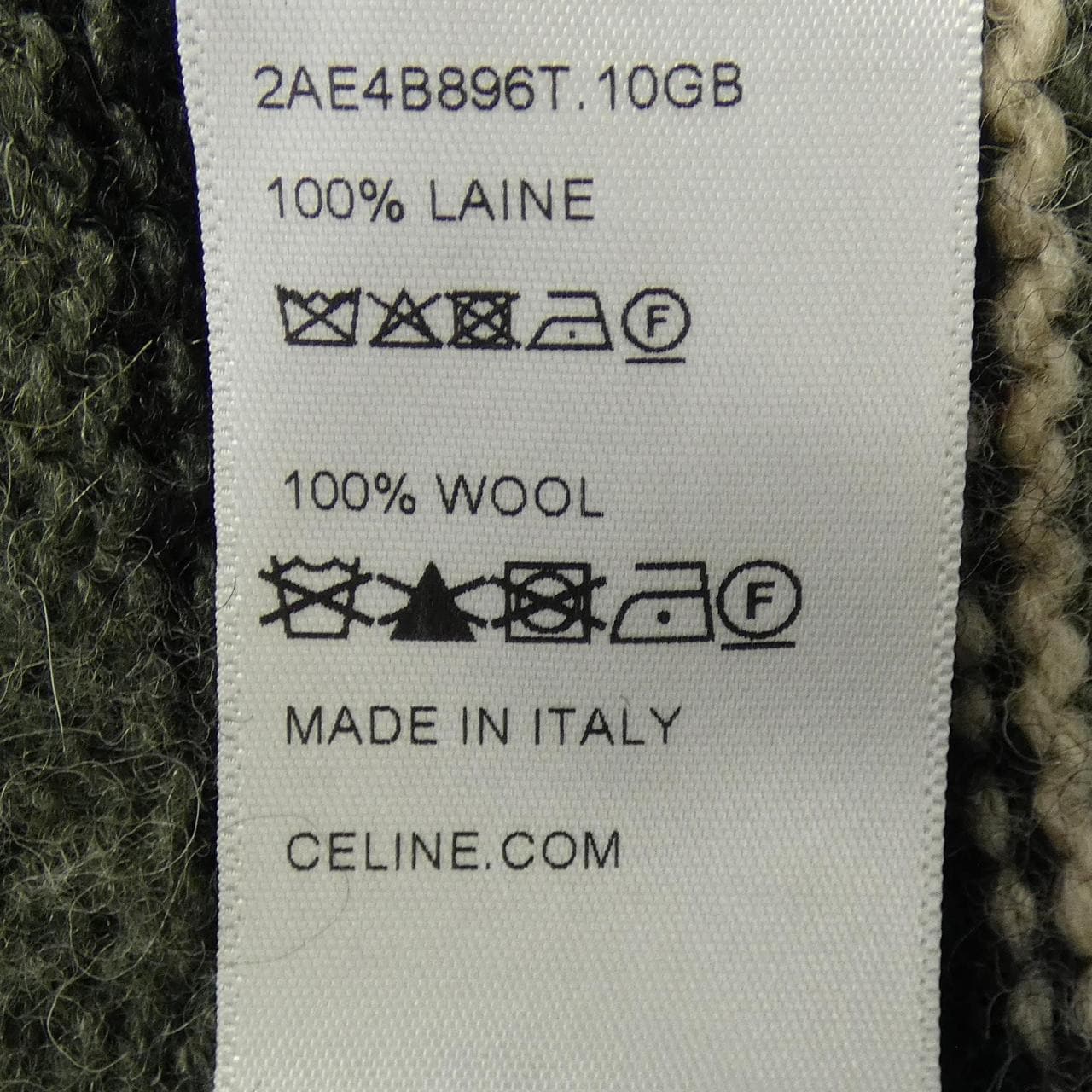 セリーヌ CELINE トリオンフ TRIOMPHE 2AE4B896T ニット