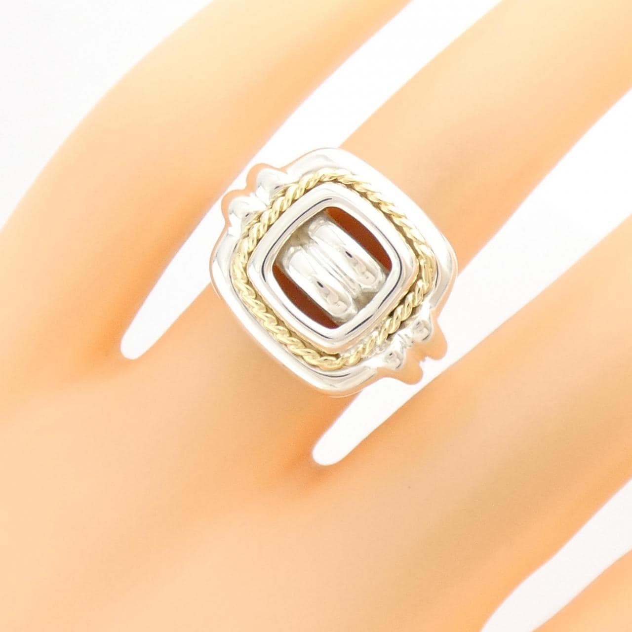 【ヴィンテージ】ティファニー 925/750YG リング