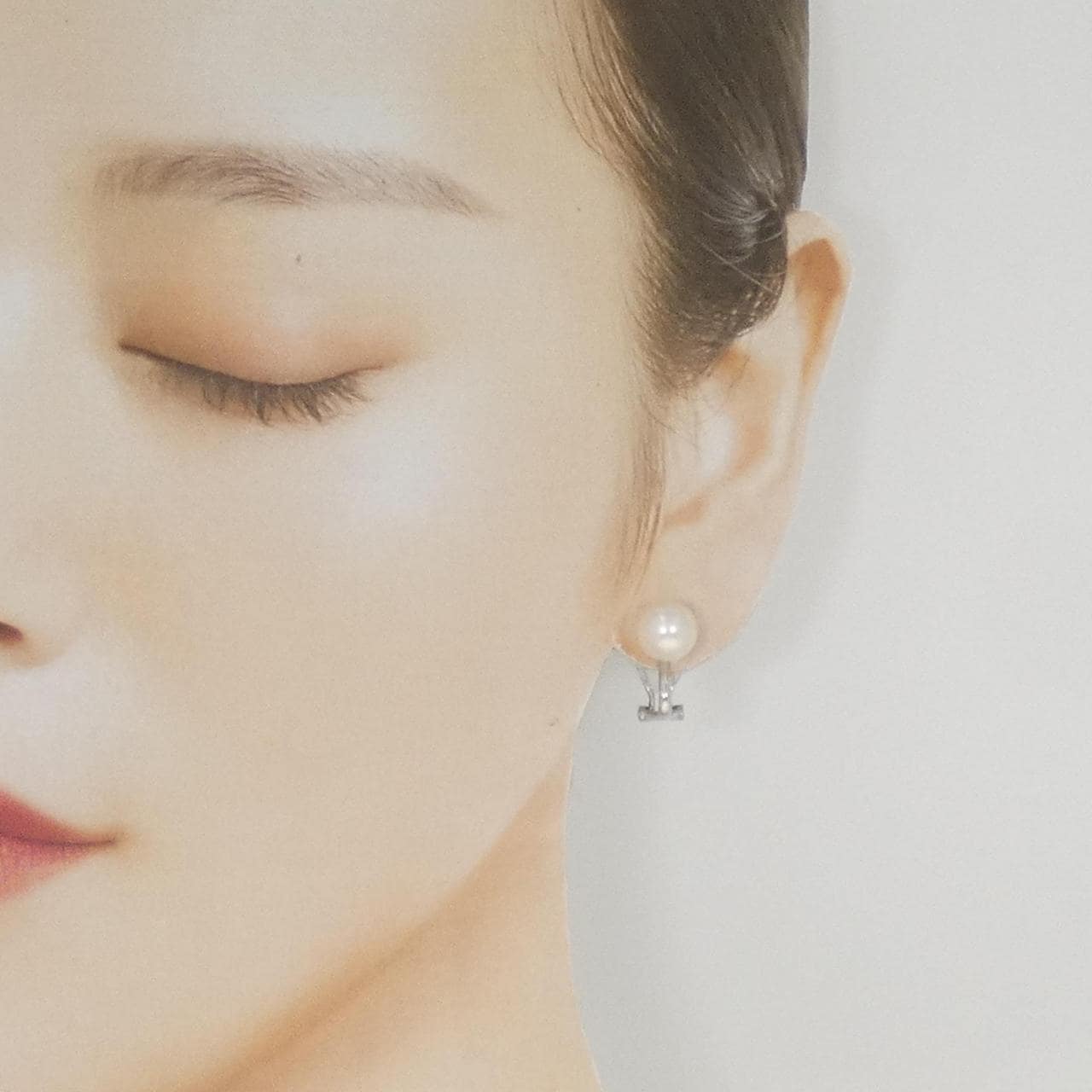 K14WG アコヤパール ピアス 8.5mm