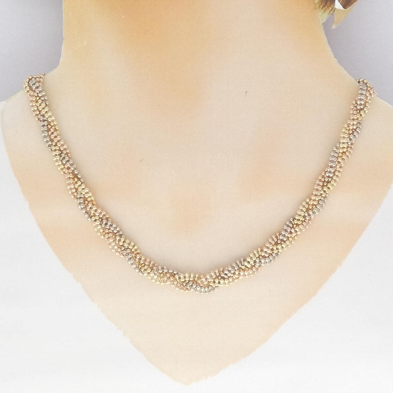 ウノアエレ 750スリーカラー ネックレス