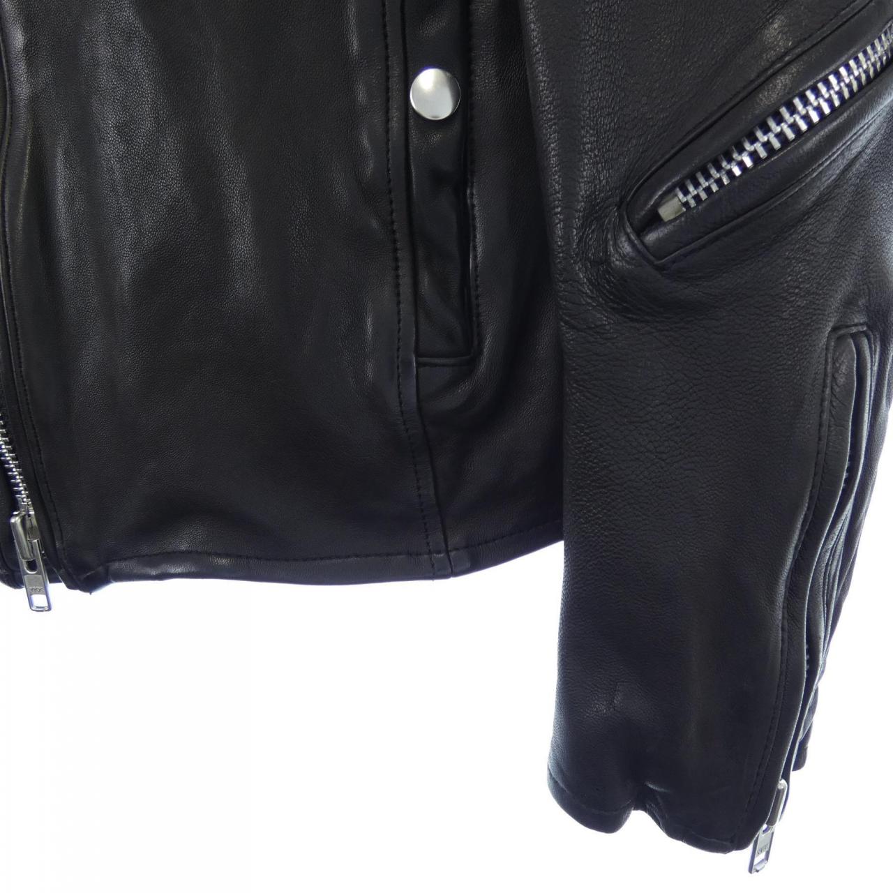 SALUTE HELM leather jacket