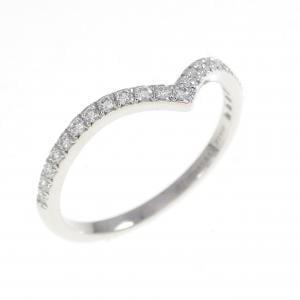 ティファニー ソレスト Vバンド リング