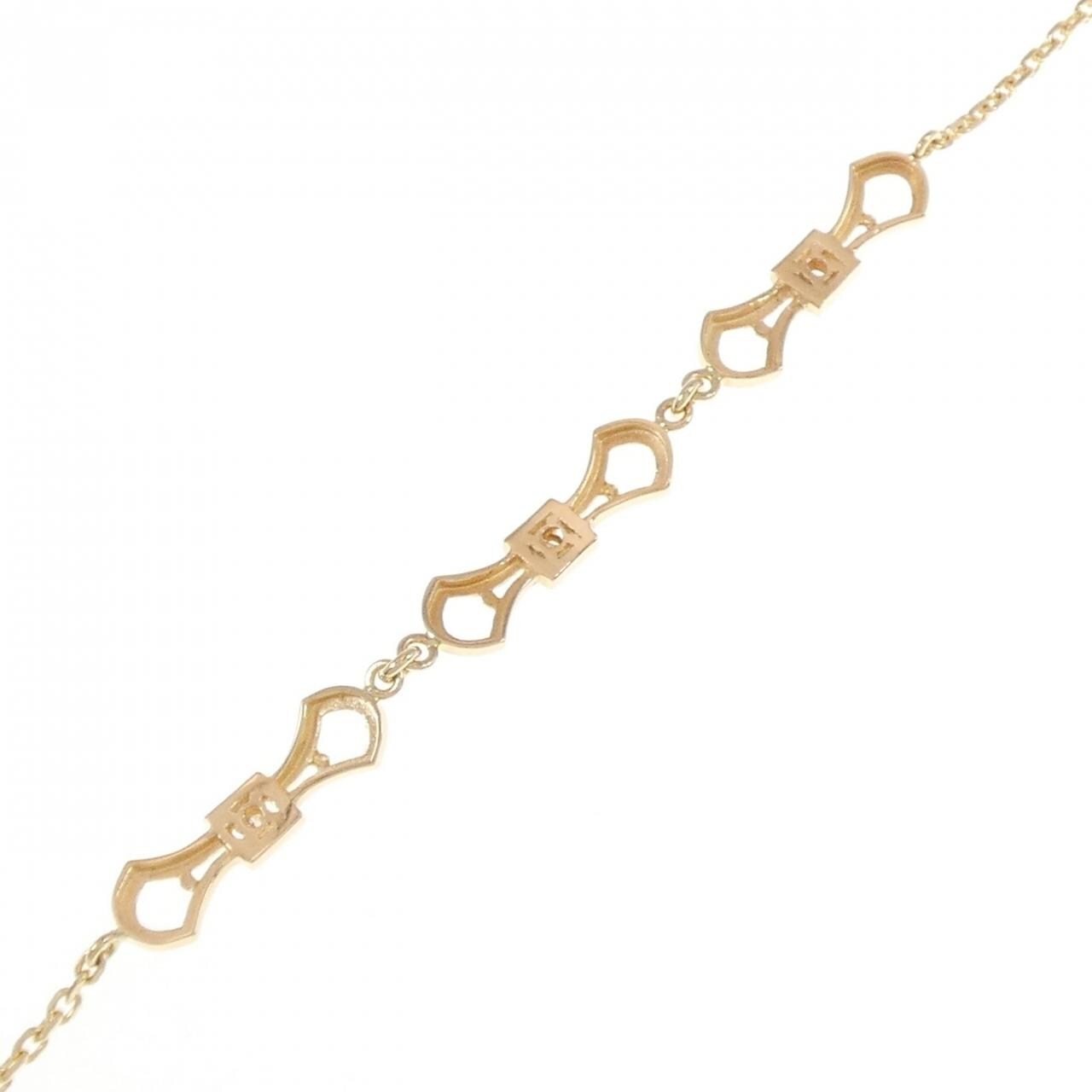 K18YG ダイヤモンド ブレスレット 0.06CT
