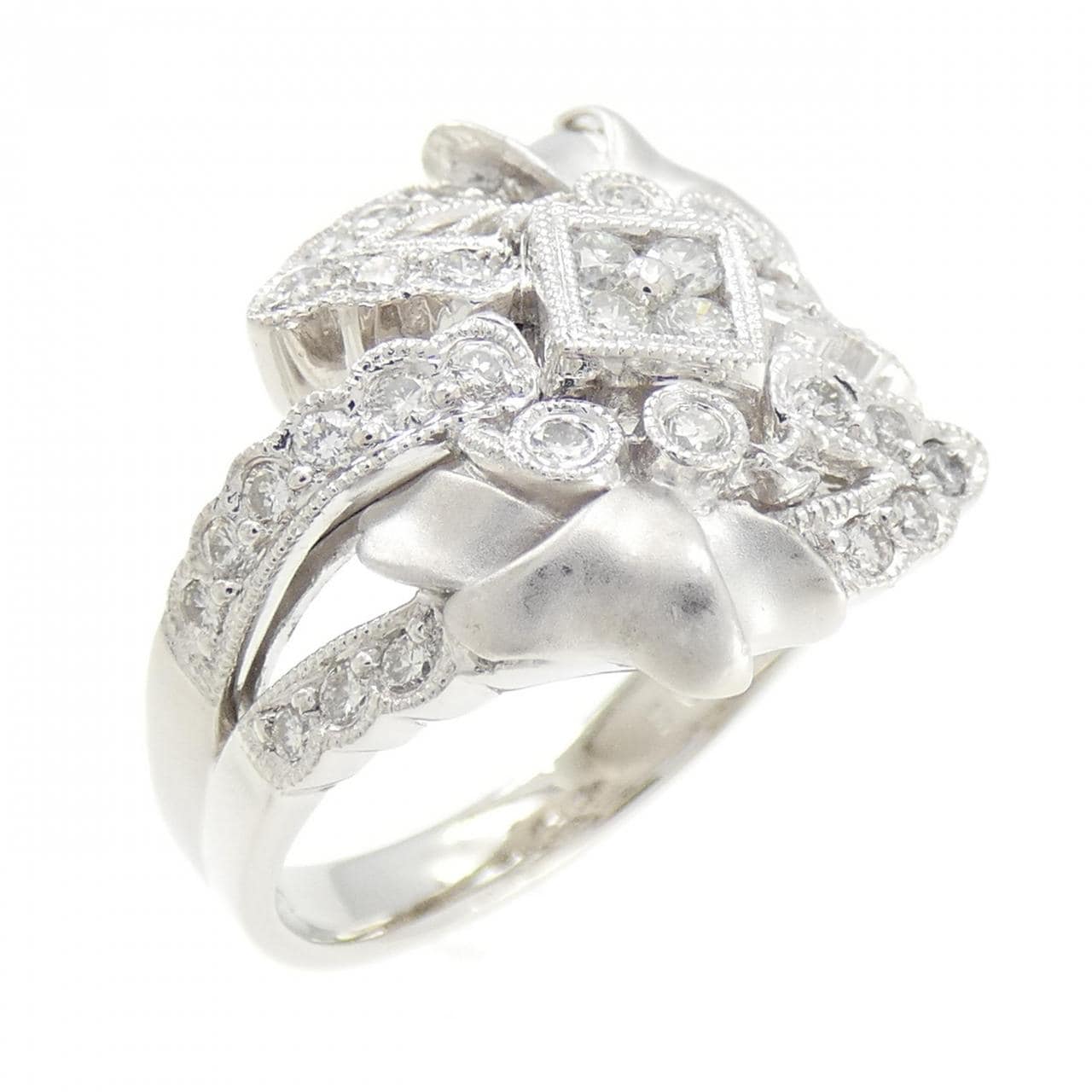 PT900 ダイヤモンド リング 0.52CT