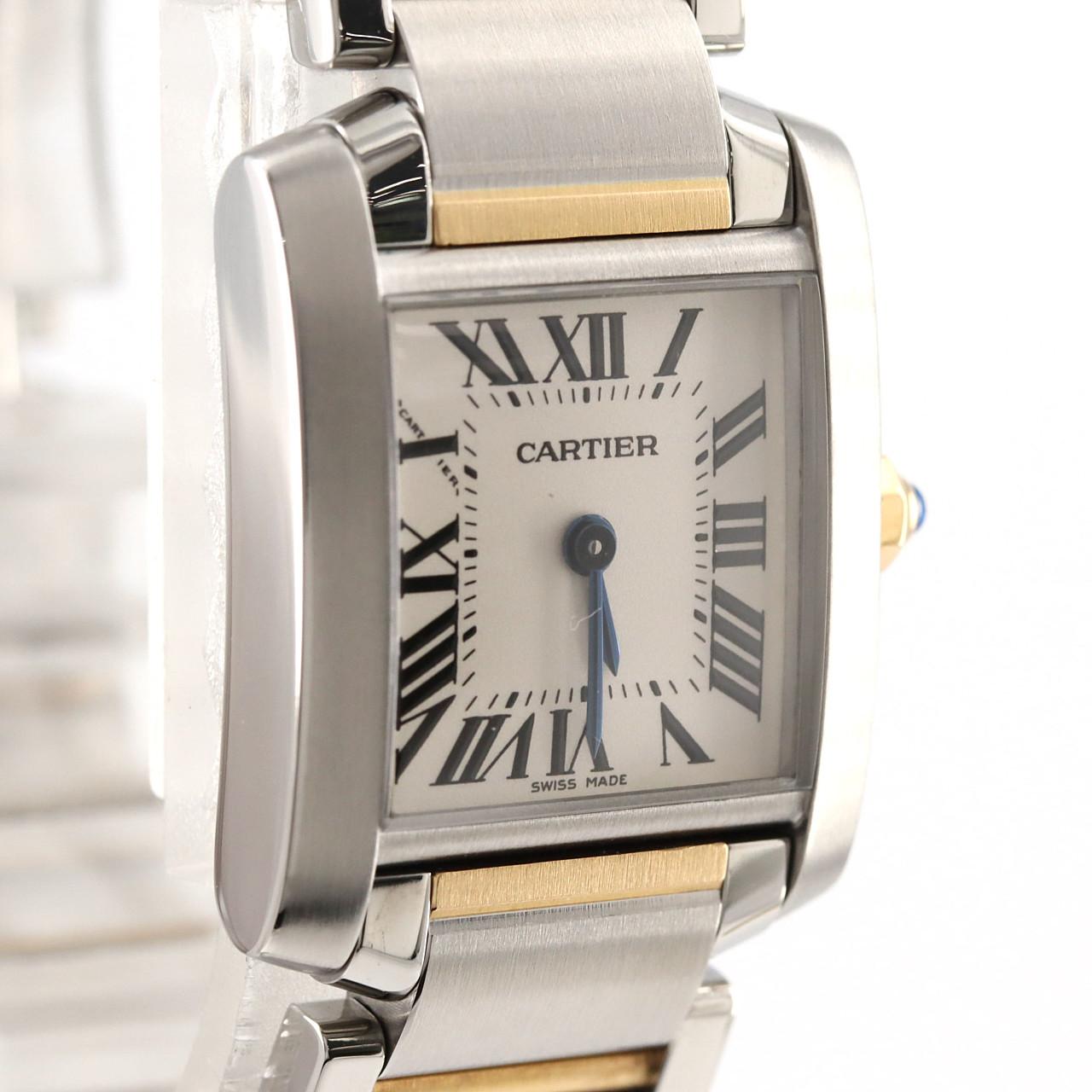 Cartier Tank Francaise SM two tone W51007Q4 SSxYG Quartz