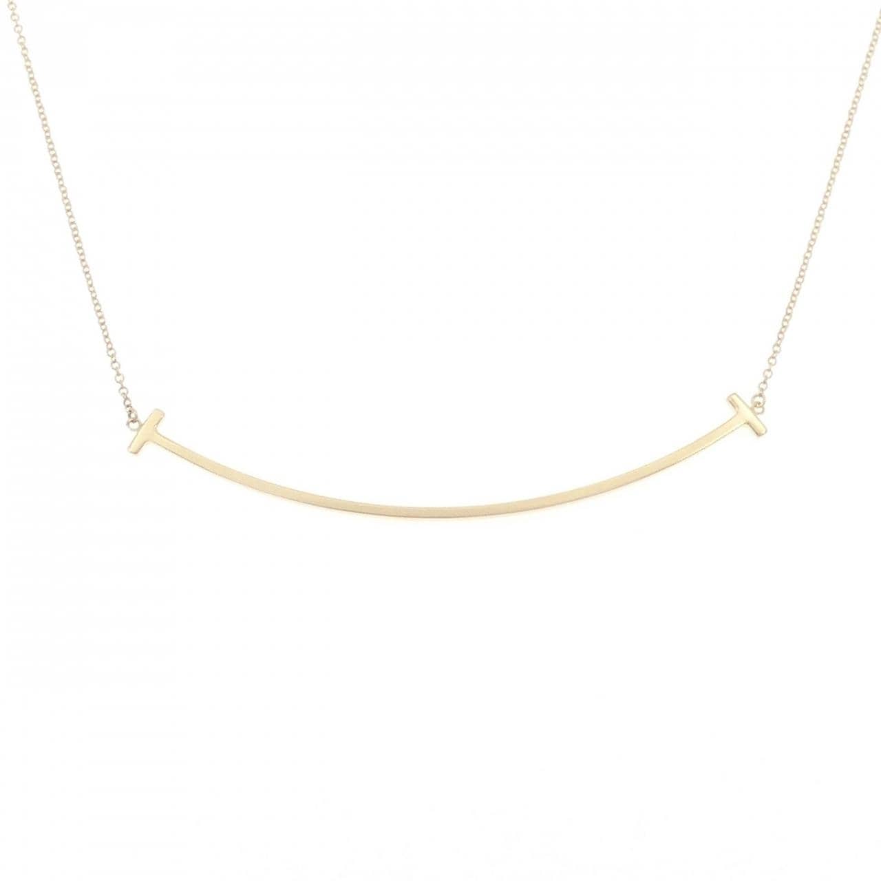 ティファニー Tスマイル ラージ ネックレス