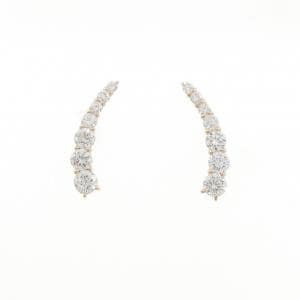 【リメイク】K10YG ダイヤモンド ピアス 0.46CT