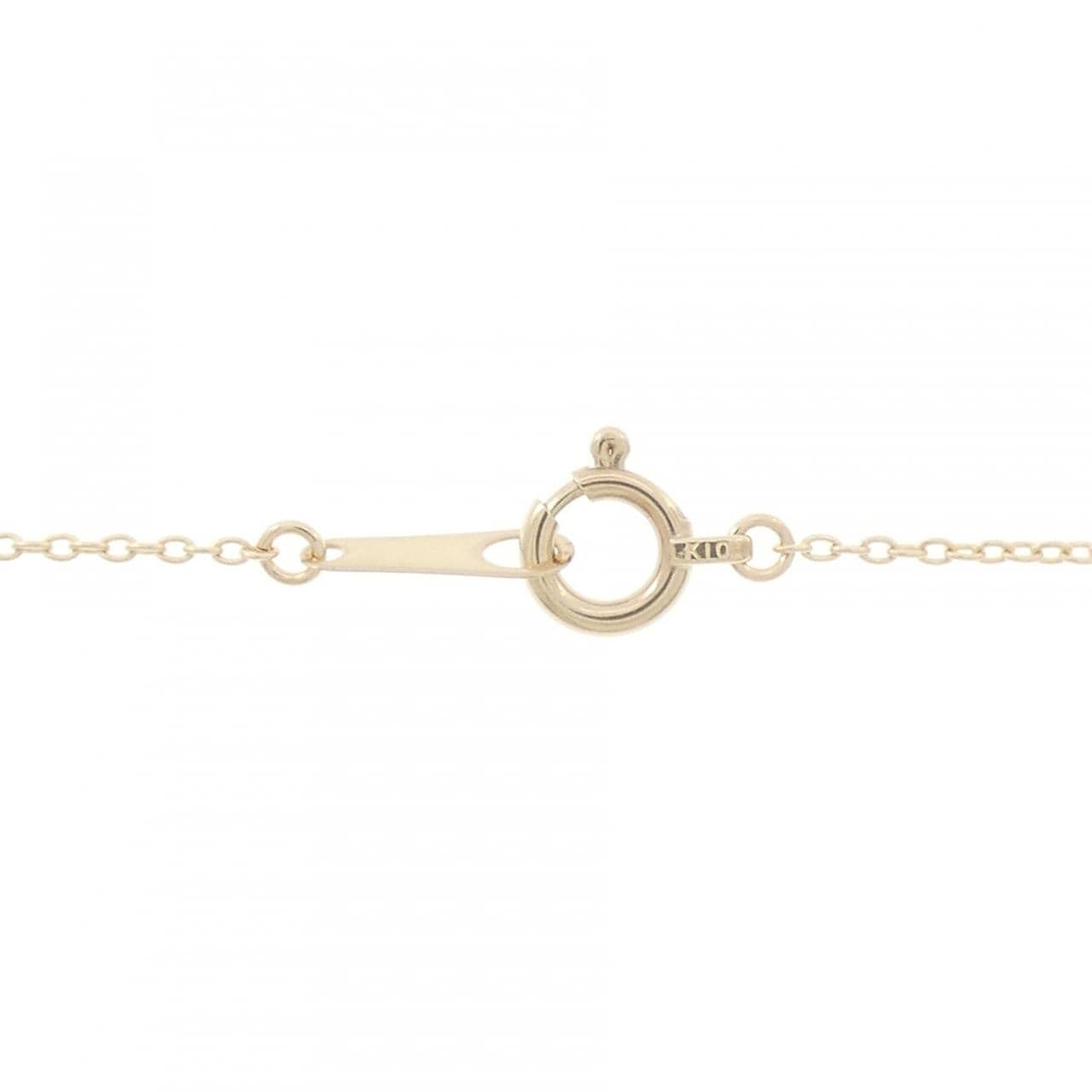 【リメイク】K10YG ホースシュー ダイヤモンド ネックレス 0.30CT