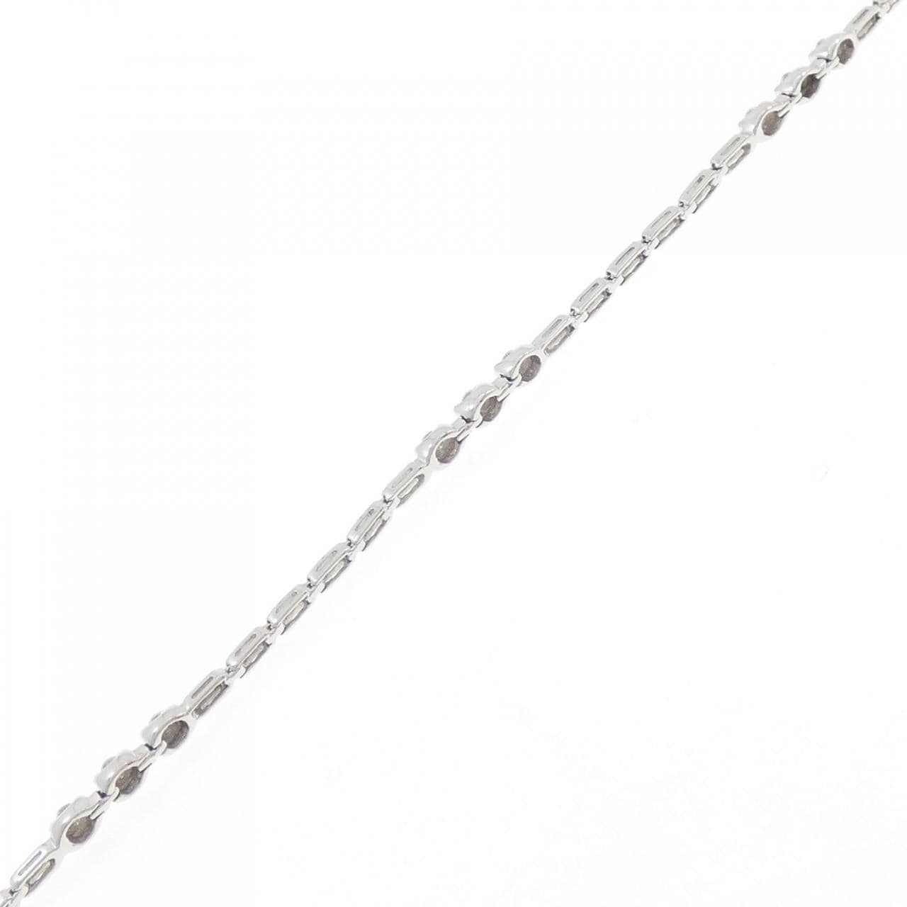 K18WG ダイヤモンド ブレスレット 0.23CT