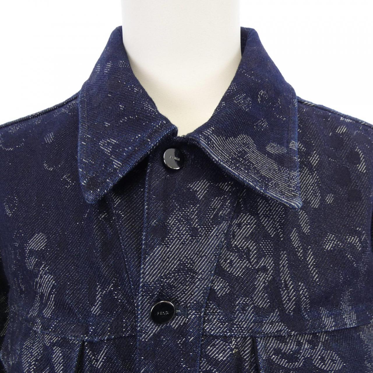 フェンディ FENDI FW0428 AW18 デニムジャケット