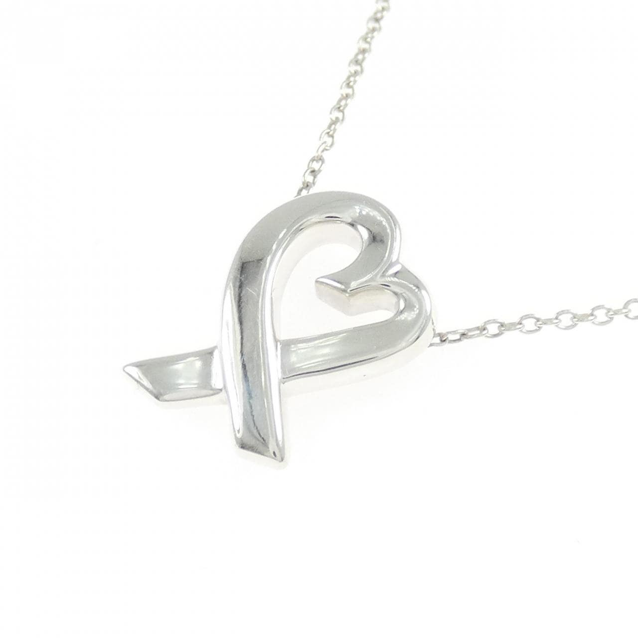 ティファニー ラビングハート スモール ネックレス