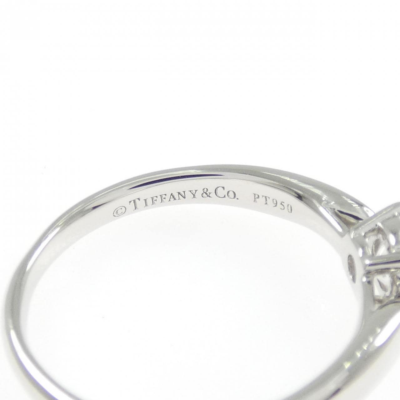 ティファニー ハーモニー リング 0.50CT D VVS1 3EXT