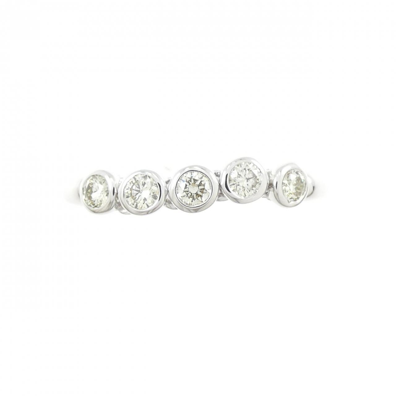 K18WG ダイヤモンド リング 0.24CT