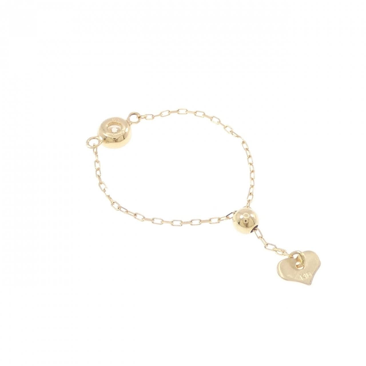 K18YG ダイヤモンド リング 0.10CT
