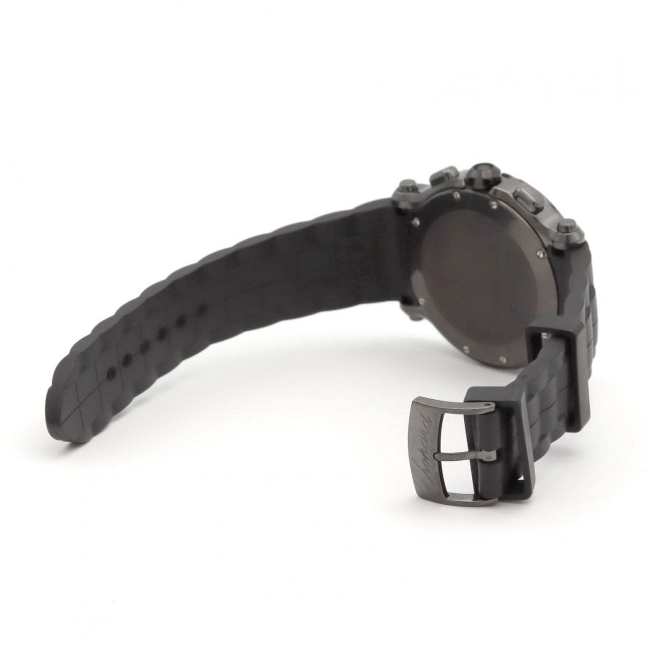 【ノーメンテナンス還元価格】ショパール ハッピースポーツクロノグラフ PVD･3P&スカルモチーフ 28/8499-3017 SS クォーツ