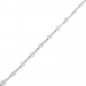 K18WG ダイヤモンド ブレスレット 2.00CT